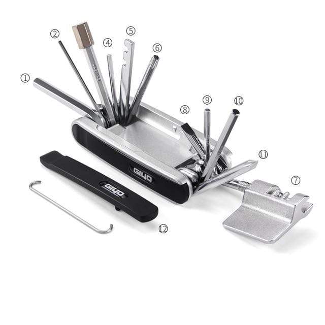 Bicycle Repair Tools Kit Hex Spoke Cycling Screwdrivers Tool Tyre Lever Allen Wrench MTB Mountain Bike Multitool Cycling tools JadeMoghul Inc. 