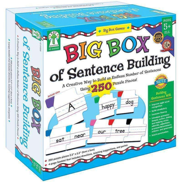 BIG BOX OF SENTENCE BUILDING GAME-Learning Materials-JadeMoghul Inc.