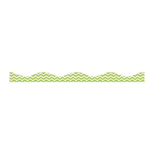 BIG MAGNETIC BORDER LIME & WHITE-Supplies-JadeMoghul Inc.