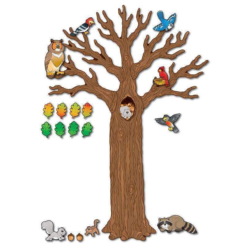 BIG TREE W/ANIMALS BB SETS GR K-5-Learning Materials-JadeMoghul Inc.