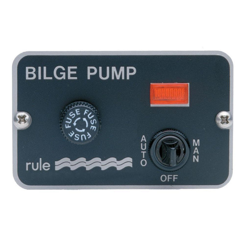 Bilge Pumps Rule Deluxe 3-Way Panel Lighted Switch f/Auto Float 24/32VDC [42] Rule