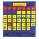 BILINGUAL MONTHLY CALENDAR POCKET-Learning Materials-JadeMoghul Inc.