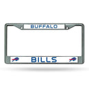 License Plate Frames Bills Chrome Frame