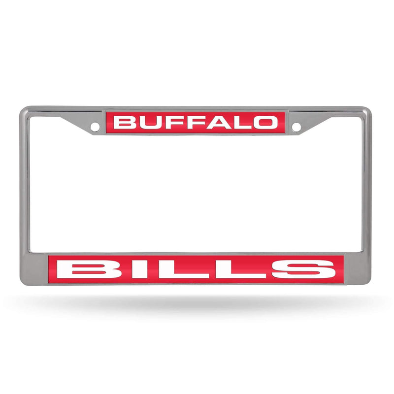 Mustang License Plate Frame Bills Laser Chrome Frame