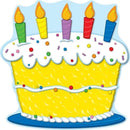 BIRTHDAY CAKE TWO SIDED DECORATION-Learning Materials-JadeMoghul Inc.