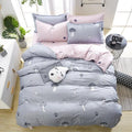 birthday present Duvet Cover flat Bed Sheet linen pillowcase Bedding Sets Full King Twin Queen size 3/ 4pcs-F1-Queen cover180by220-JadeMoghul Inc.