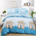 birthday present Duvet Cover flat Bed Sheet linen pillowcase Bedding Sets Full King Twin Queen size 3/ 4pcs-F2-Queen cover180by220-JadeMoghul Inc.