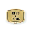 Bits & Bobs Small Gold Pocket-Purse Pill Box (Pack of 1)-Personalized Gifts for Women-JadeMoghul Inc.