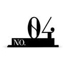 Black Acrylic Table Number - Double Digit Style (Pack of 1)-Table Planning Accessories-JadeMoghul Inc.