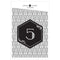 Black and Gold Opulence Large Table Number Numbers 85-96 (Pack of 12)-Table Planning Accessories-61-72-JadeMoghul Inc.