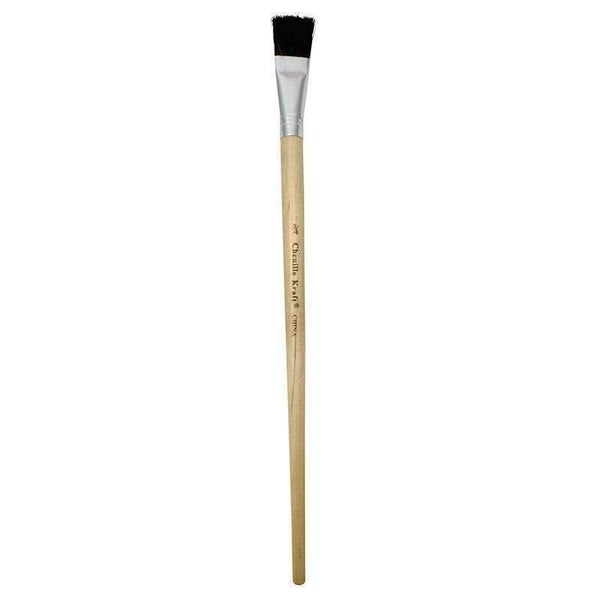 BLACK BRISTLE EASEL BRUSH 6-SET-Arts & Crafts-JadeMoghul Inc.