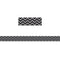 BLACK CHEVRON STRAIGHT BORDER TRIM-Learning Materials-JadeMoghul Inc.