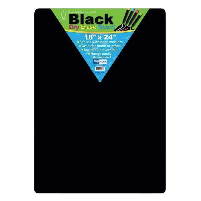 BLACK DRY ERASE BOARDS 18 X 24-Supplies-JadeMoghul Inc.