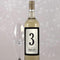 Black Pinstripe Table Number Wine Label Numbers 85-96 Black (Pack of 12)-Table Planning Accessories-Black-25-36-JadeMoghul Inc.