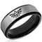 Platinum Rings Black Platinum White Tungsten Carbide Legend of Zelda Ring