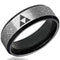 Platinum Rings Black Platinum White Tungsten Carbide Legend of Zelda Celtic Ring