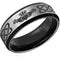 Silver Engagement Rings Black Silver White Tungsten Carbide Mo Anam Cara Celtic Ring