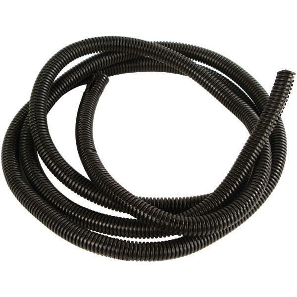 Black Split-Loom Cable Tubing, 100ft (.38")-Installation & Hook-Up Accessories-JadeMoghul Inc.