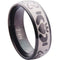 Tungsten Wedding Ring Black Tungsten Carbide Mo Anam Cara Dome Ring