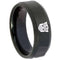 Black Engagement Rings Black Tungsten Carbide Transformer Ring