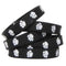 BLACK W WHITE PAW PRINTS WRISTBANDS-Learning Materials-JadeMoghul Inc.