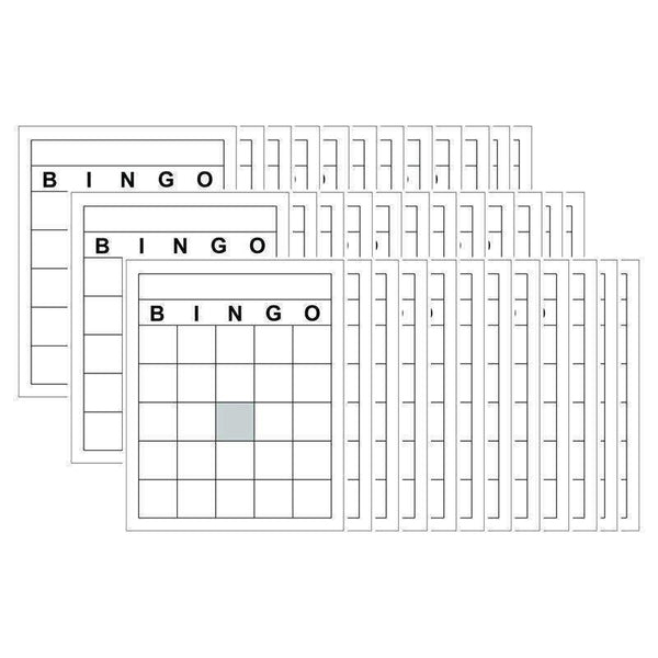 BLANK BINGO CARDS-Supplies-JadeMoghul Inc.