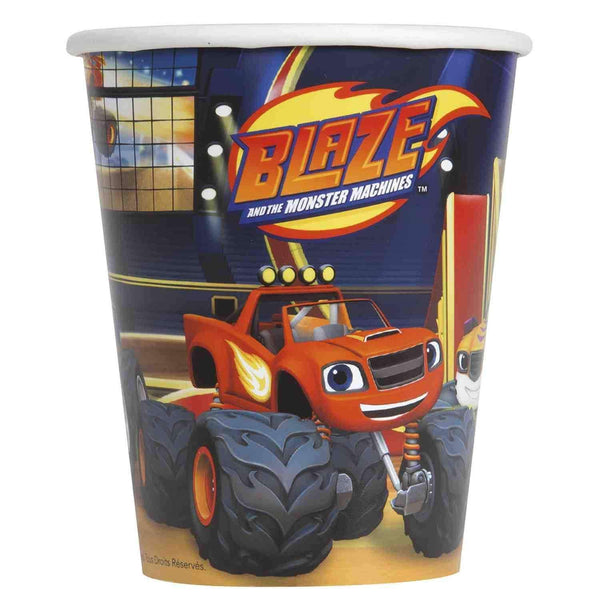 Blaze and the Monster Machines 9oz Party Cups [8 per Pack]-Toys-JadeMoghul Inc.