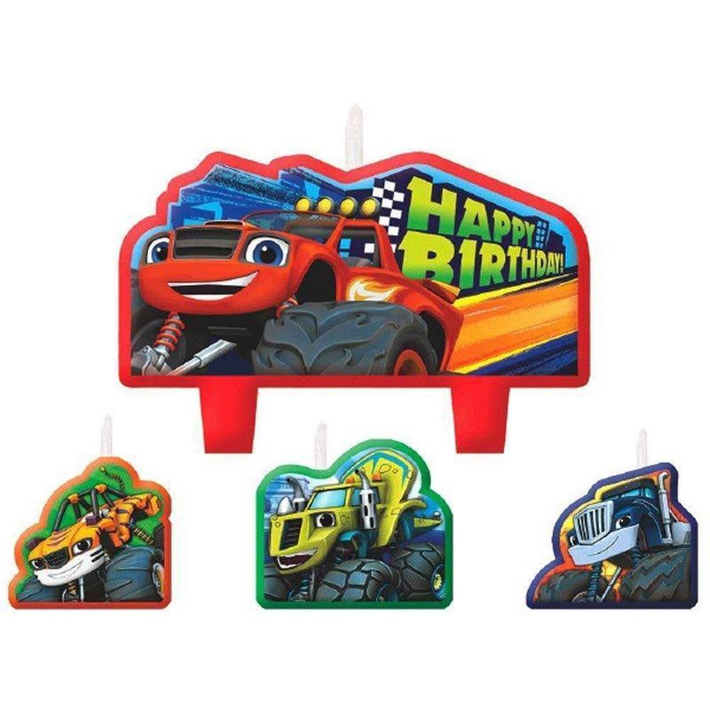 Blaze and the Monster Machines Birthday Candle Set-Toys-JadeMoghul Inc.