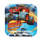 Blaze and the Monster Machines Square Plates [7 Inches - 8 Per Pack]-Toys-JadeMoghul Inc.
