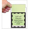 BLK SCALLOP BORDER 3 1/2 X 5 CLEAR-Supplies-JadeMoghul Inc.