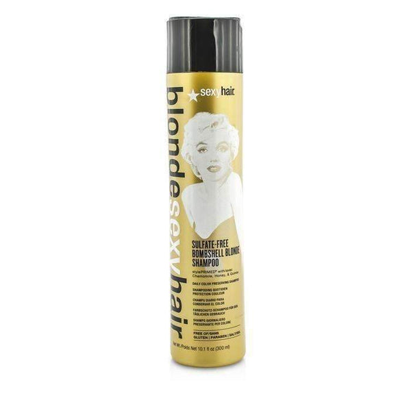 Blonde Sexy Hair Sulfate-Free Bombshell Blonde Shampoo (Daily Color Preserving) - 300ml-10.1oz-Hair Care-JadeMoghul Inc.