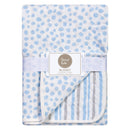 Blue and Gray Cloud Knit Blanket-STRDT-JadeMoghul Inc.