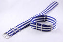 Blue And White Nato Strap 22mm-Branded Watches-Blue-JadeMoghul Inc.