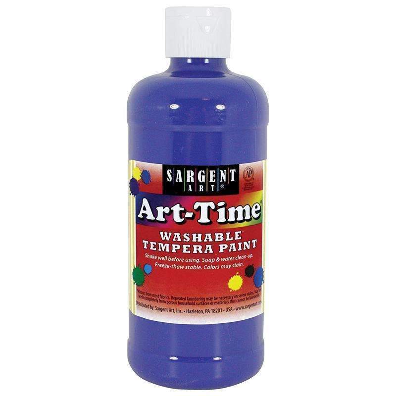 BLUE ART-TIME WASHABLE PAINT 16 OZ-Arts & Crafts-JadeMoghul Inc.