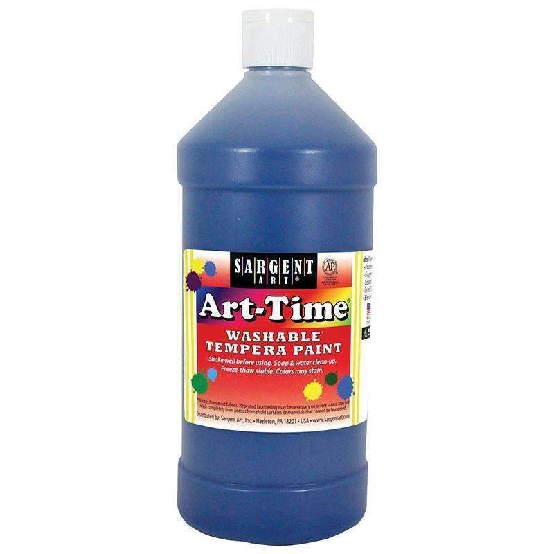 BLUE ART-TIME WASHABLE PAINT 32 OZ-Arts & Crafts-JadeMoghul Inc.