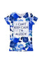 Blue Blood Customized NAME Zoe T-Shirt - Girls-Blue Blood-18M/2-Blue/White-JadeMoghul Inc.
