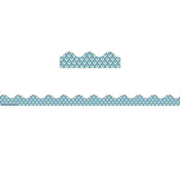 BLUE HARMONY PEACOCK DECO TRIM-Learning Materials-JadeMoghul Inc.