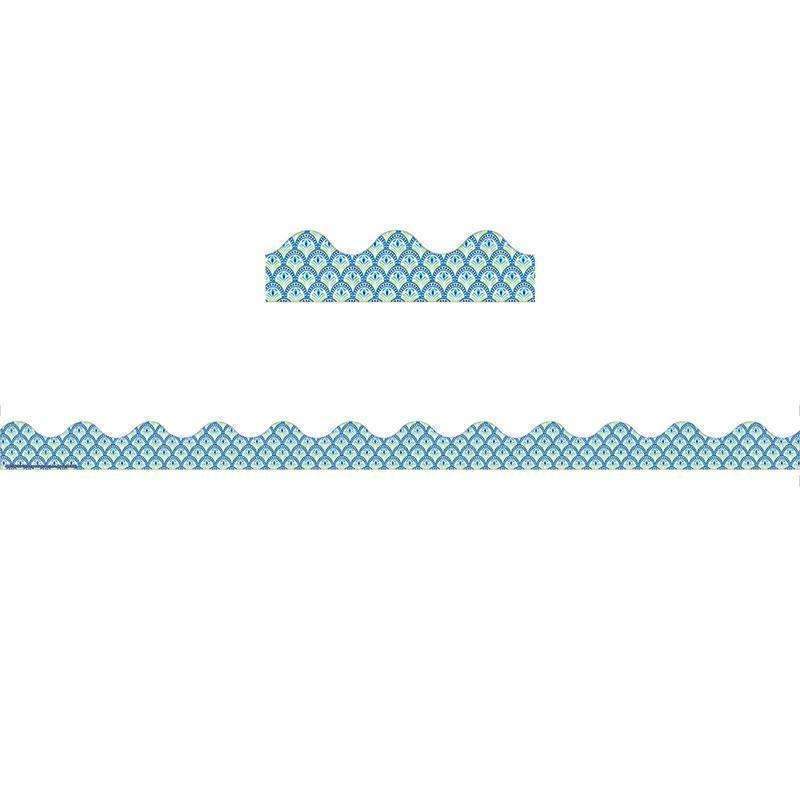 BLUE HARMONY PEACOCK DECO TRIM-Learning Materials-JadeMoghul Inc.