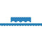 BLUE MINI POLKA DOTS BORDER TRIM-Learning Materials-JadeMoghul Inc.