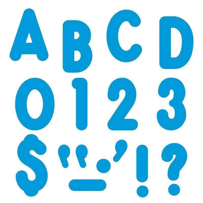 BLUE READY LETTERS 7IN UPPERCASE-Learning Materials-JadeMoghul Inc.