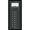 Blue Sea 1463 8 Position Switch CLB + Meter Vertical [1463]-Electrical Panels-JadeMoghul Inc.