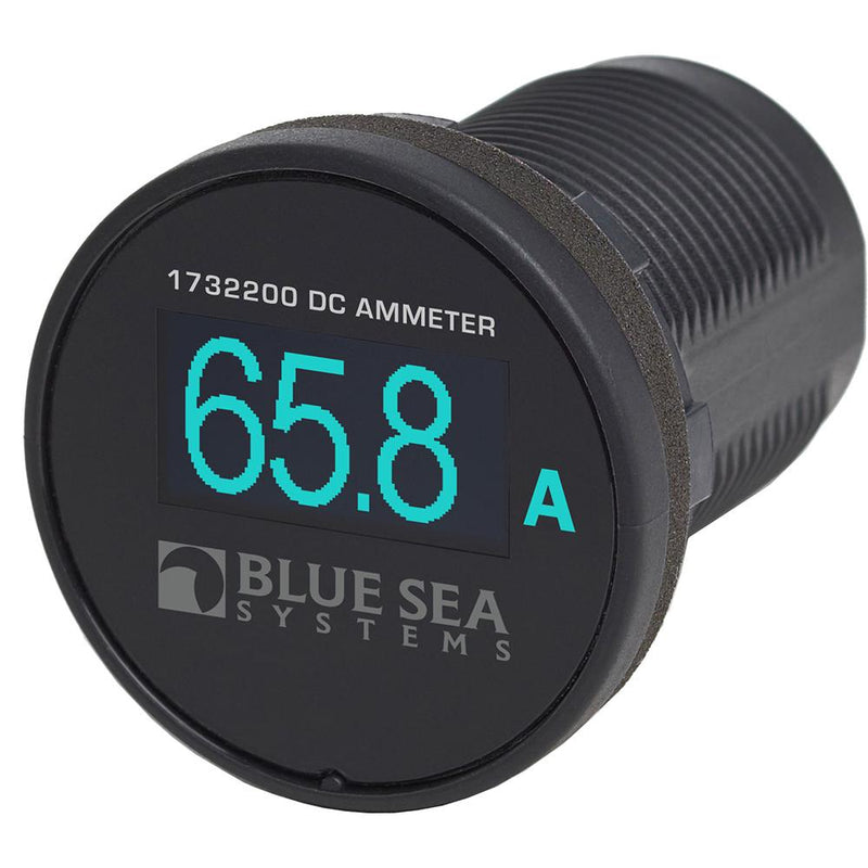 Blue Sea 1732200 Mini OLED Ammeter - Blue [1732200]-Meters-JadeMoghul Inc.