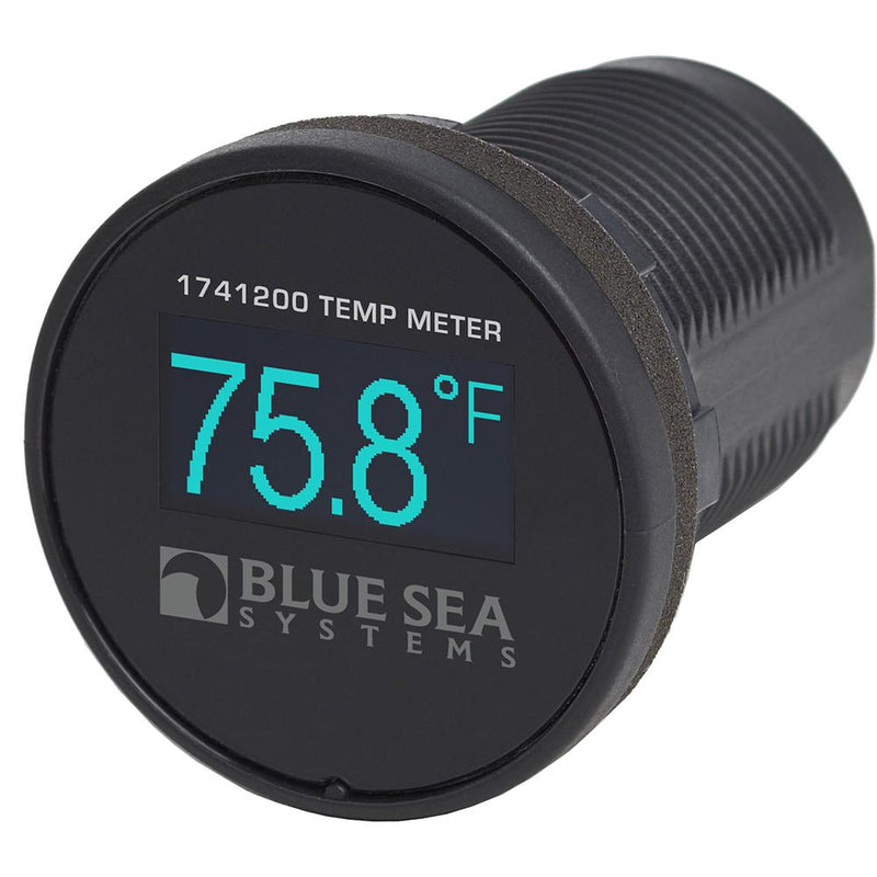 Blue Sea 1741200 Mini OLED Temperature Monitor - Blue [1741200]-Meters-JadeMoghul Inc.