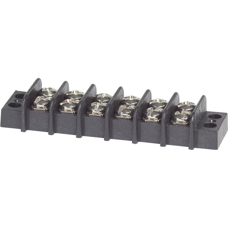 Blue Sea 2406 Terminal Block 20AMP - 6 Circuit [2406]-Busbars, Connectors & Insulators-JadeMoghul Inc.