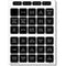 Blue Sea 4218 Square Format Label Set for Battery Management Panels - 30 [4218]-Switches & Accessories-JadeMoghul Inc.