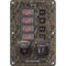 Blue Sea 4324 Circuit Breaker Switch Panel 4 Postion - Camo w-12V Socket Dual USB [4324]-Electrical Panels-JadeMoghul Inc.