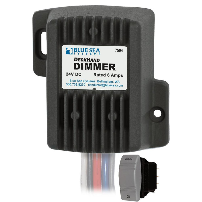 Blue Sea 7504 DeckHand Dimmer - 6 Amp-24V [7504]-Switches & Accessories-JadeMoghul Inc.