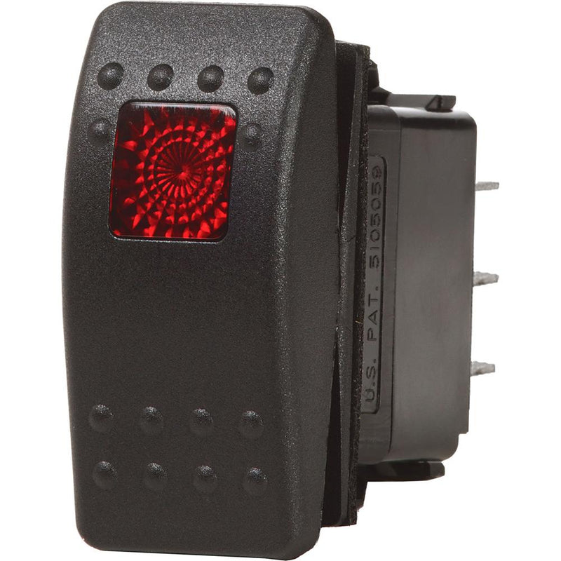 Blue Sea 7929 Contura II Switch SPST Black - OFF-ON [7929]-Switches & Accessories-JadeMoghul Inc.