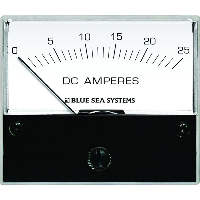 Blue Sea 8005 DC Analog Ammeter - 2-3-4" Face, 0-25 Amperes DC [8005]-Meters-JadeMoghul Inc.