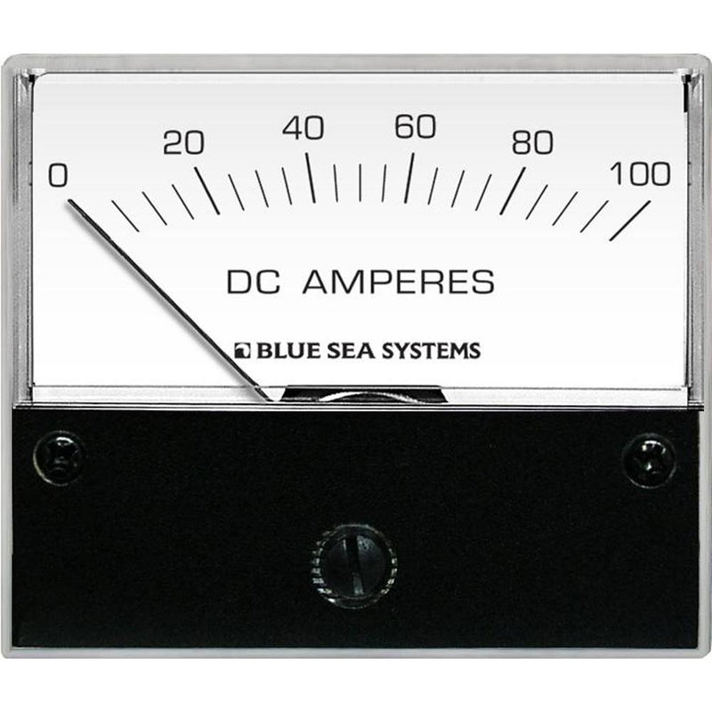 Blue Sea 8017 DC Analog Ammeter - 2-3-4" Face, 0-100 Amperes DC [8017]-Meters-JadeMoghul Inc.